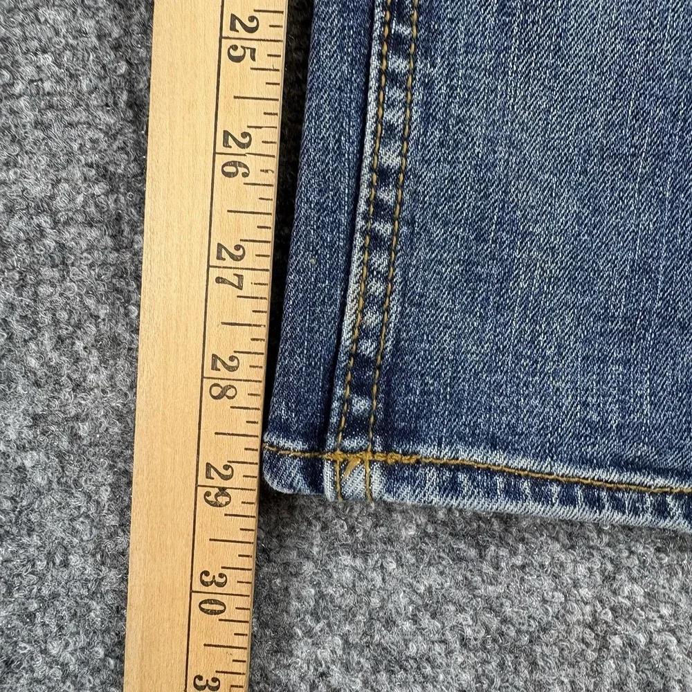 Banana Republic Athletic Jeans Mens 33x30 Blue Straight Whiskered Streetwear Y2K